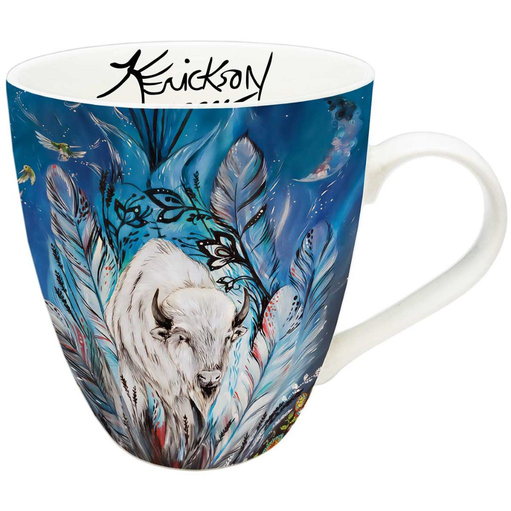 'Spirit Buffalo' Mug by Karen Erickson