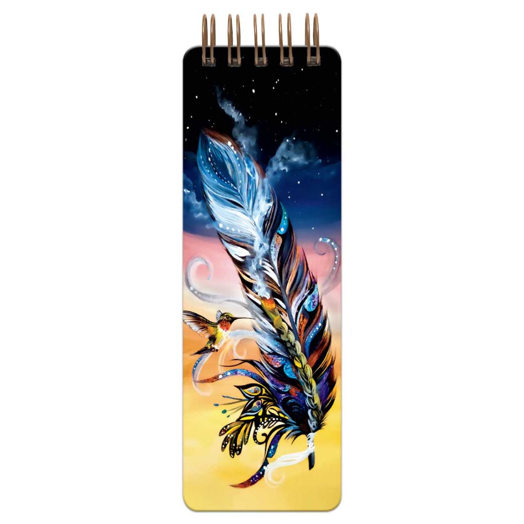 'Hummingbird Dance' Notepad by Karen Erickson