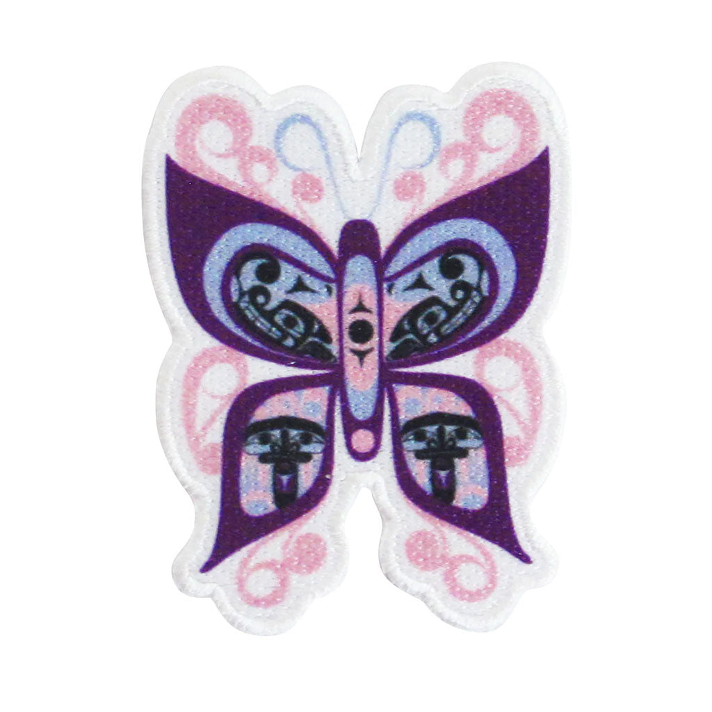 &#39;Celebration of Life&#39; Iron-On Patch by Francis Dick