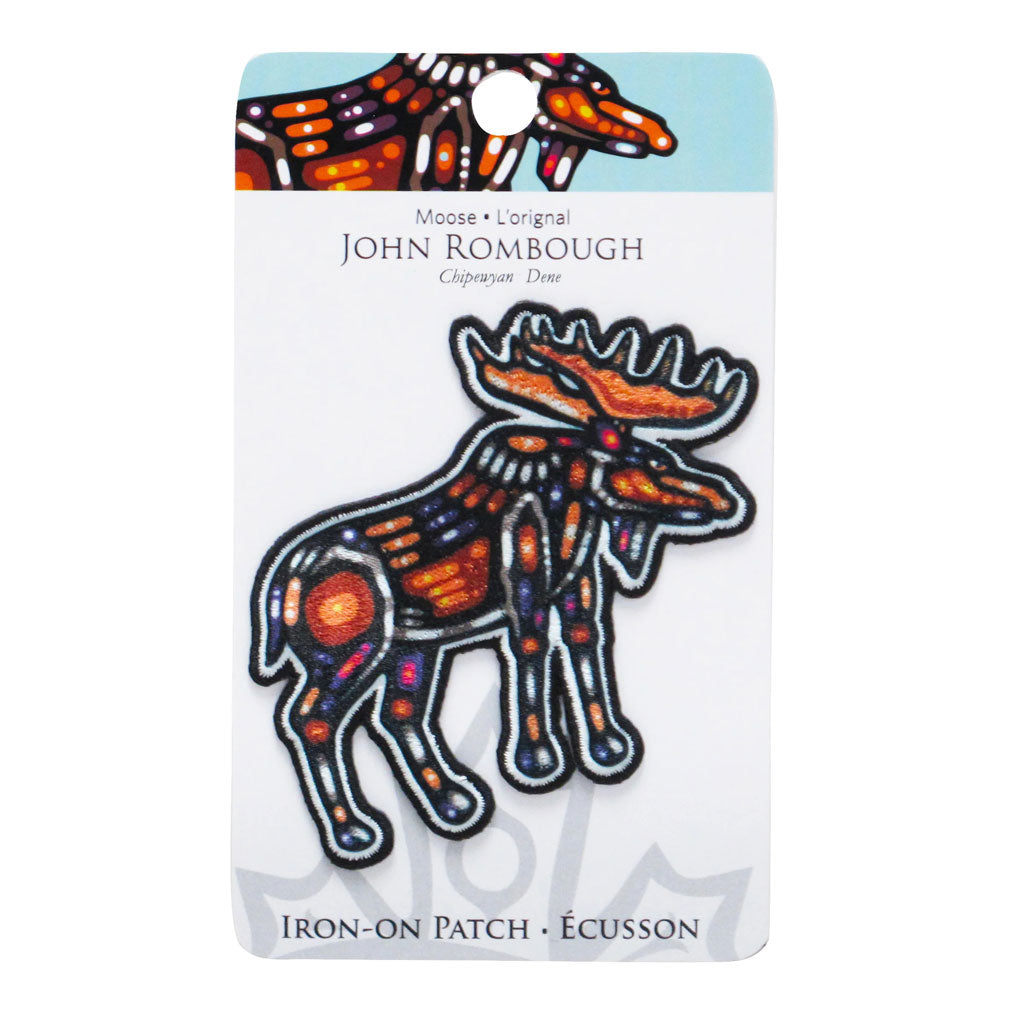 'Moose' Iron-On Patch by John Rombough