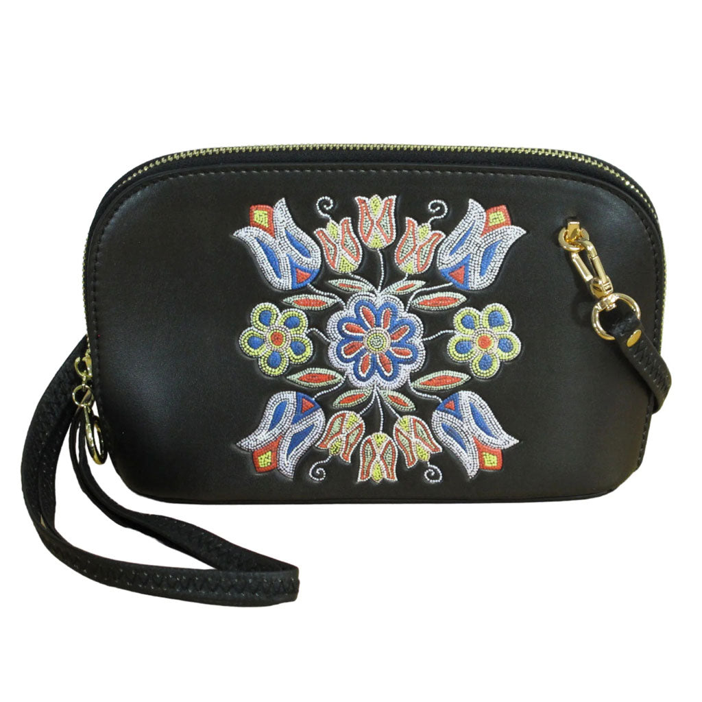 &#39;Silver Threads&#39; Crossbody Purse/Clutch by Deb Malcolm