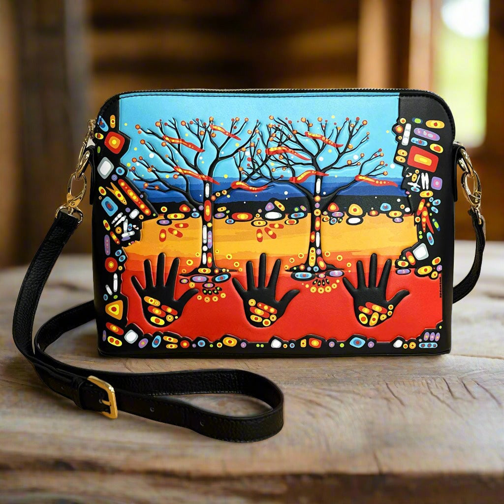 Artist Purse - 'Remember' by John Rombough - Beaded Dreams