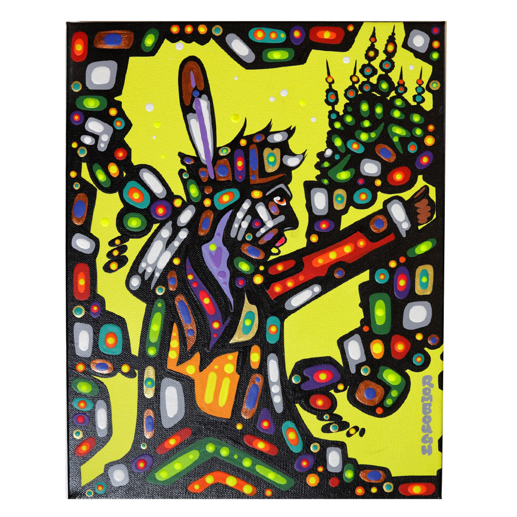 'Shamanism' by John Rombough - Original Painting on Canvas