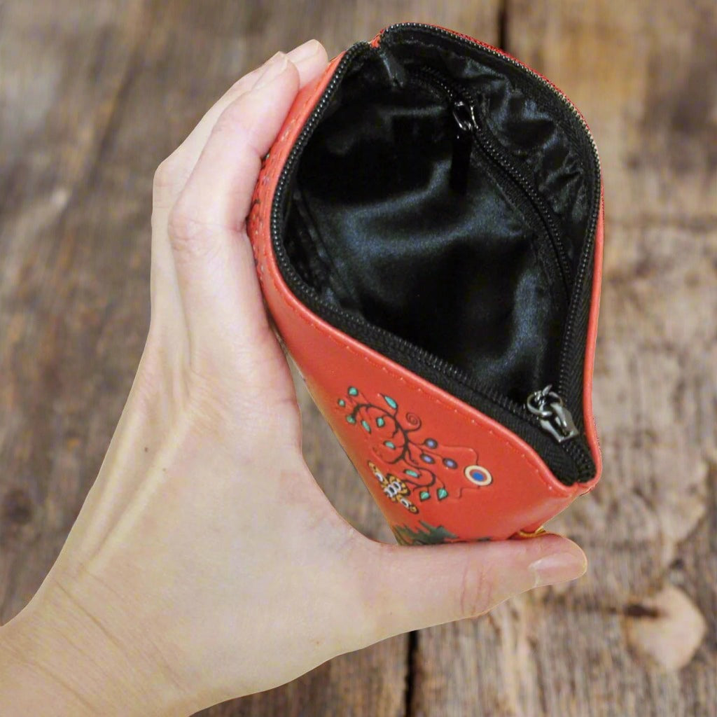 'Seven Grandfather Teachings' Coin Purse by Cody James Houle