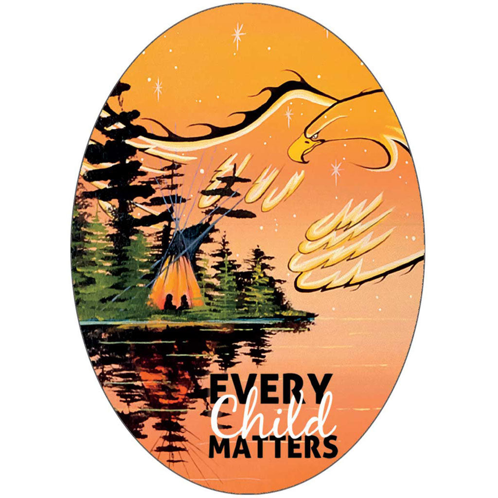 'Eagle Protector' Sticker by William Monague