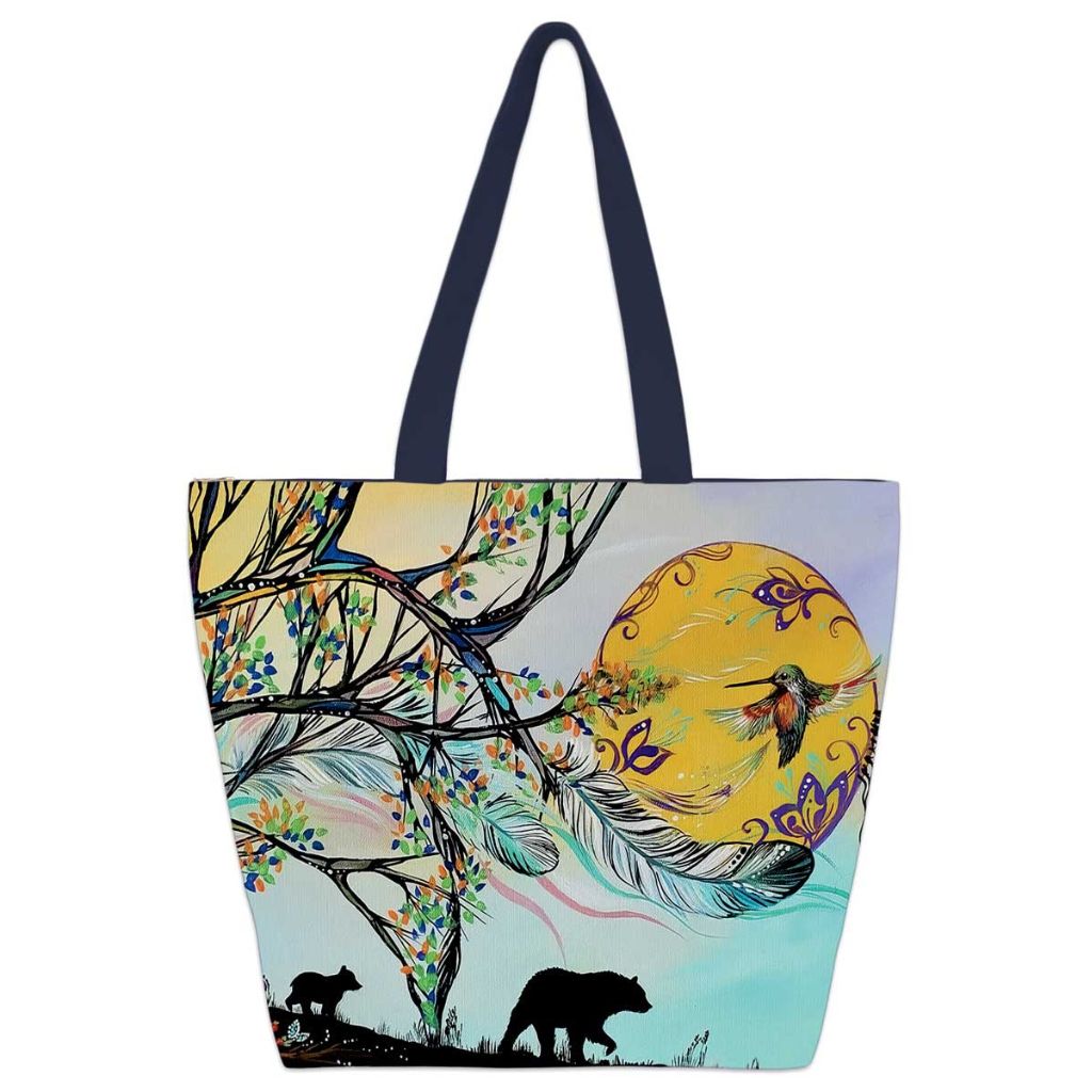 'Guidance' Large Canvas Tote by Karen Erickson