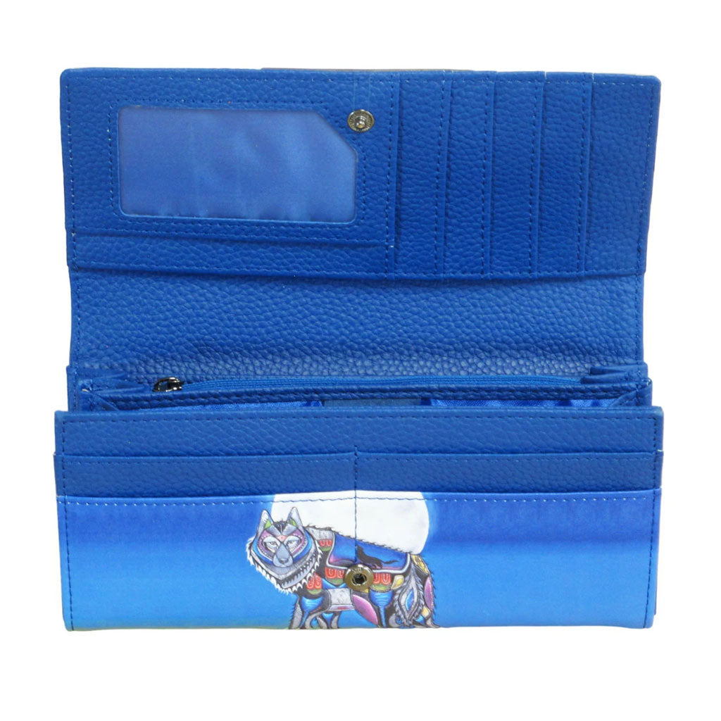 &#39;Wolf&#39; Wallet by Jessica Somers