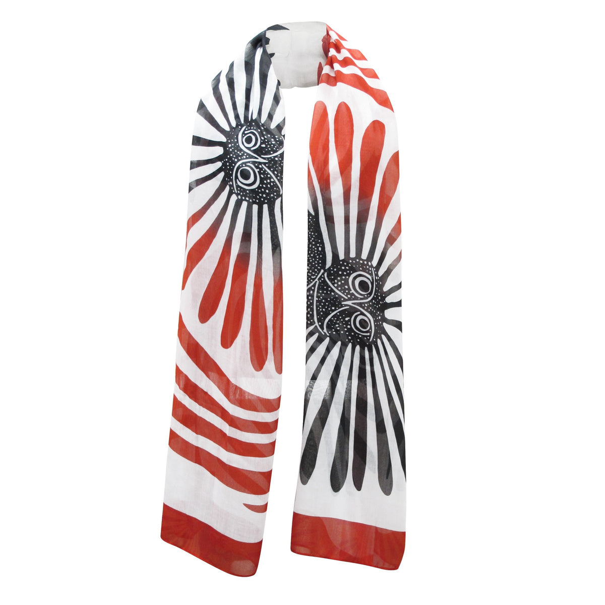 &#39;Enchanted Owl&#39; Modal Scarf by Kenojuak Ashevak