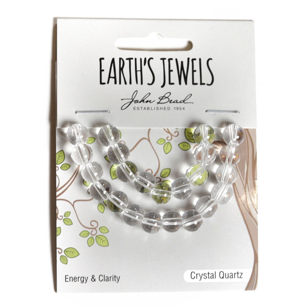 Crystal Quartz Natural - 8mm Round