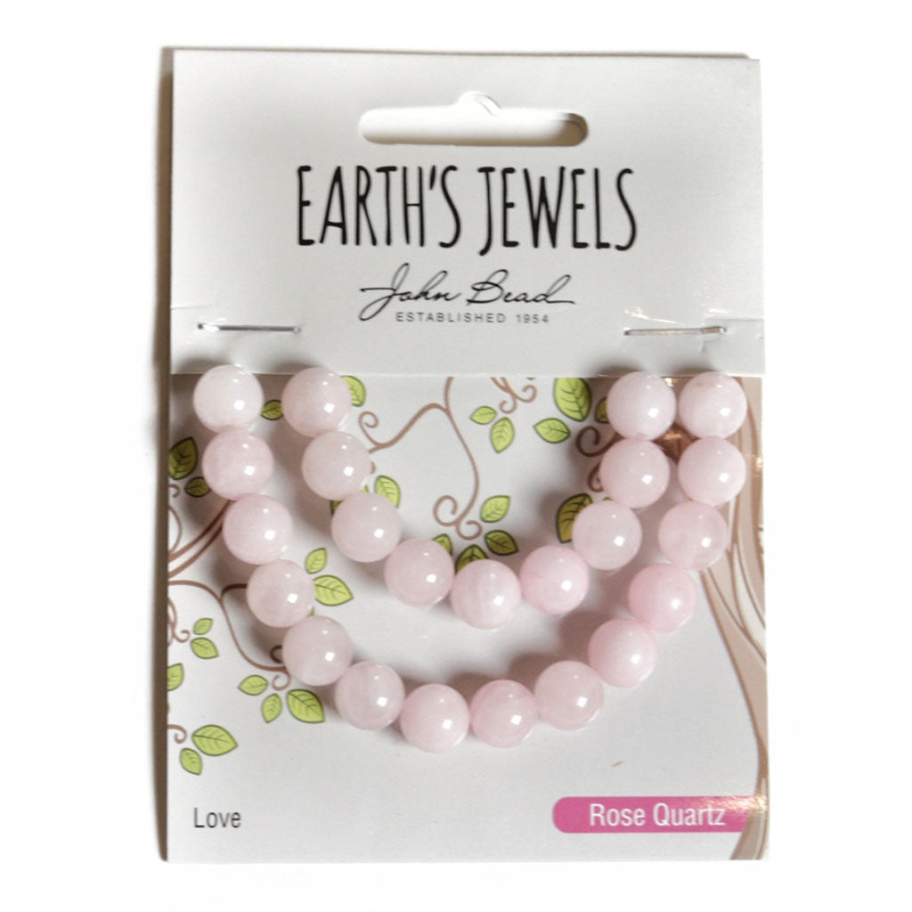 Rose Quartz Natural - 8mm Round