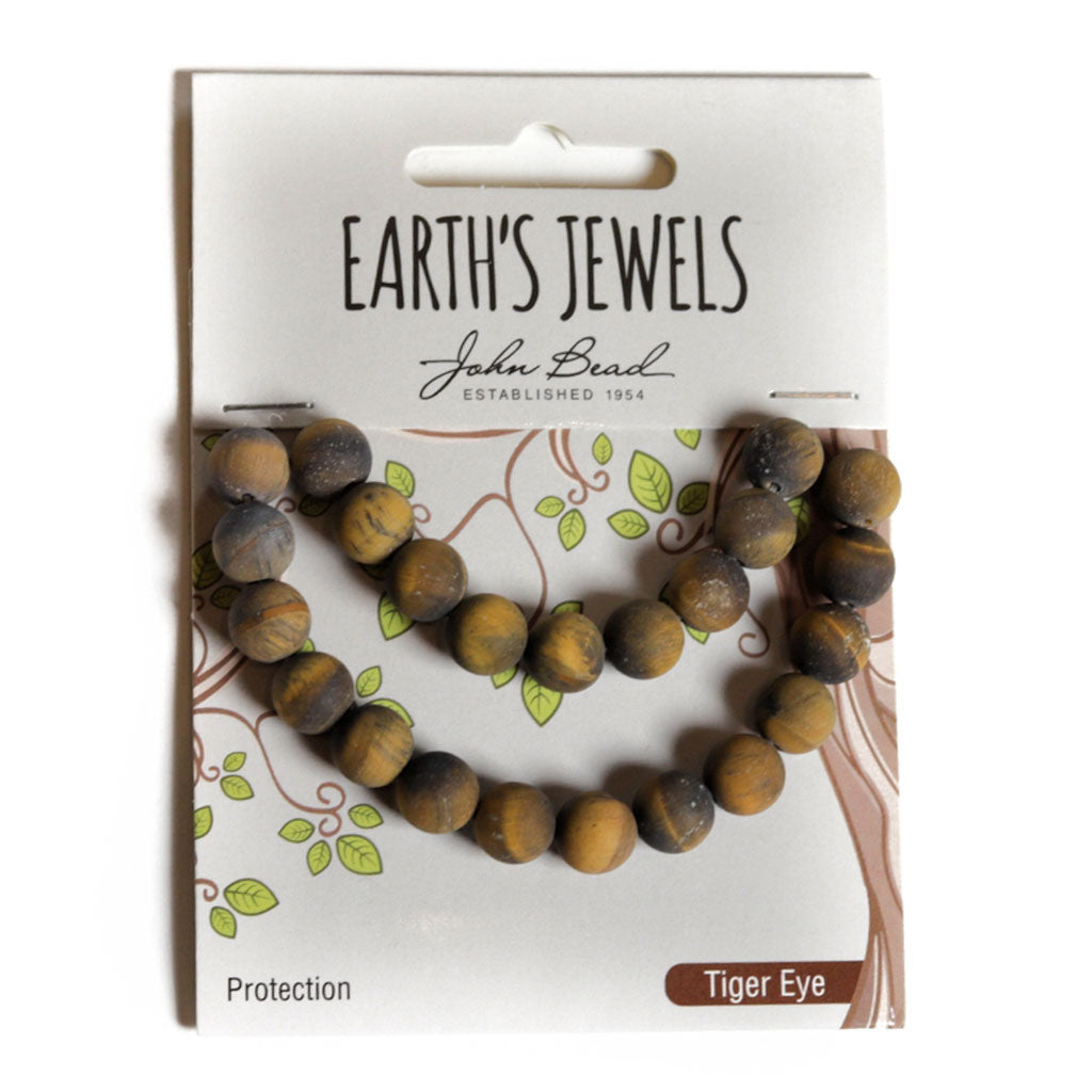 Tiger Eye Natural - 8mm Round