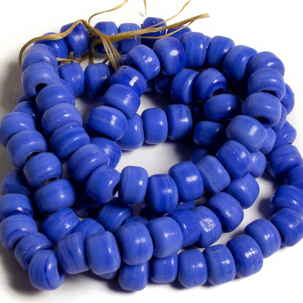 9mm Glass Crow Beads