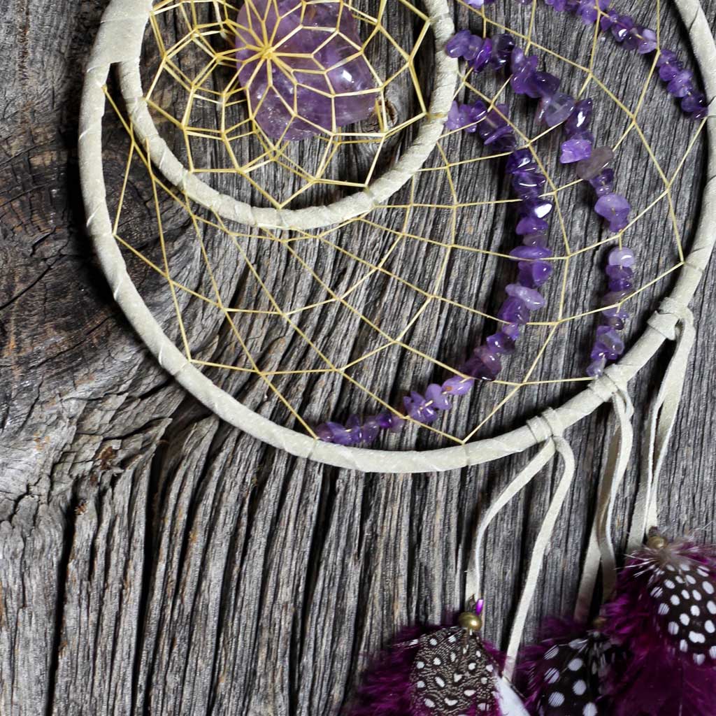 Amethyst Dreamcatcher