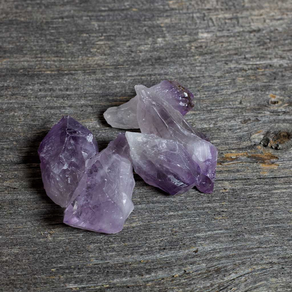 Large Rough Amethyst Points - Beaded Dreams
 - 1