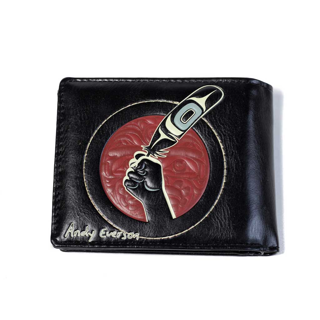 'Idle No More' Wallet by Andy Everson