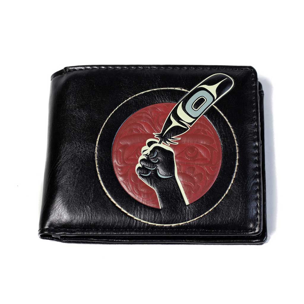 'Idle No More' Wallet by Andy Everson