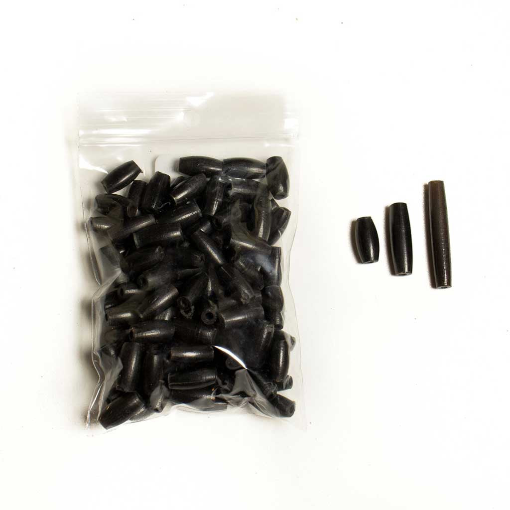 Black Horn Hairpipe Beads - Beaded Dreams
 - 1