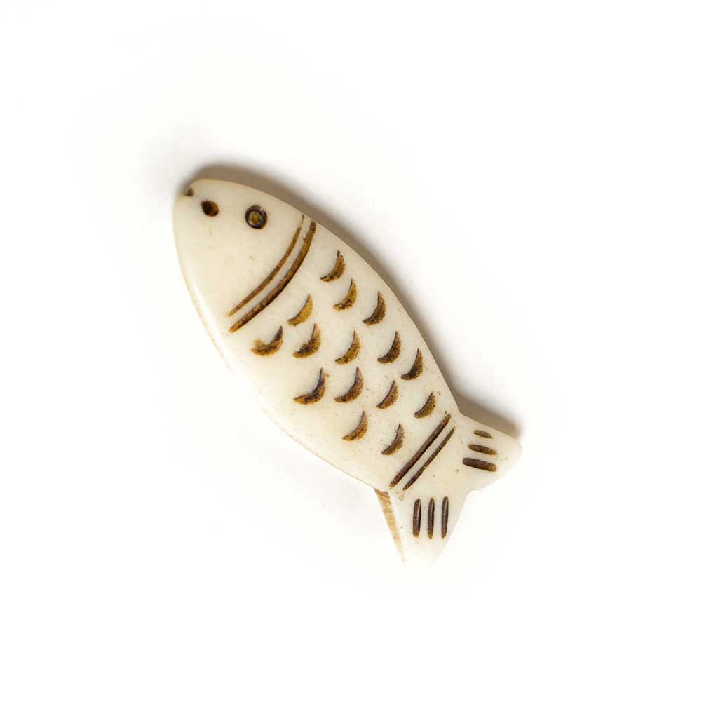 Bone Fish Pendant