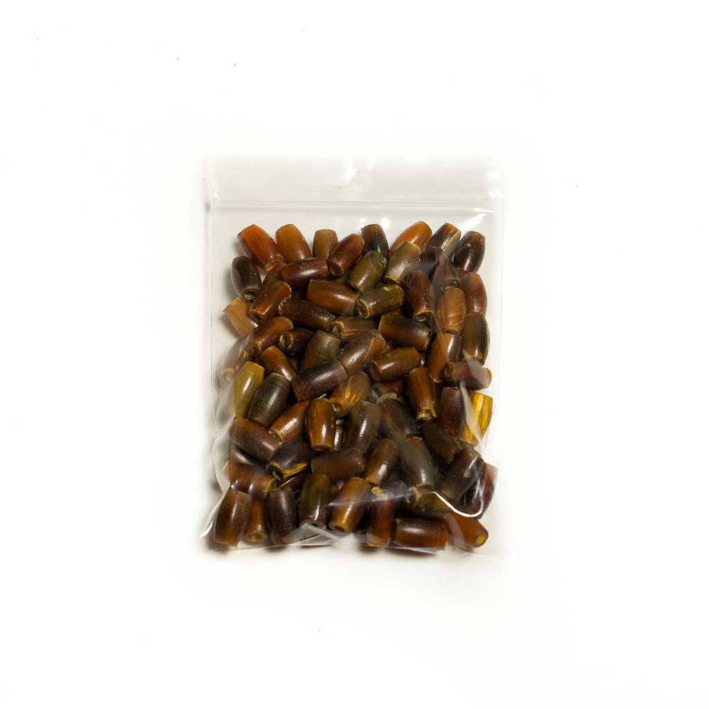 Brown Horn Hairpipe Beads - Beaded Dreams
 - 1