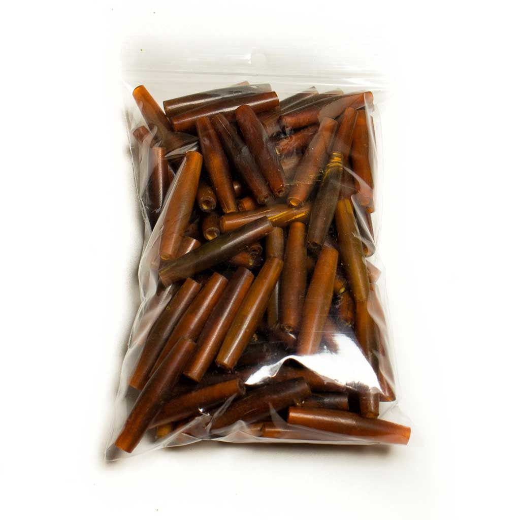Brown Horn Hairpipe Beads - Beaded Dreams
 - 4