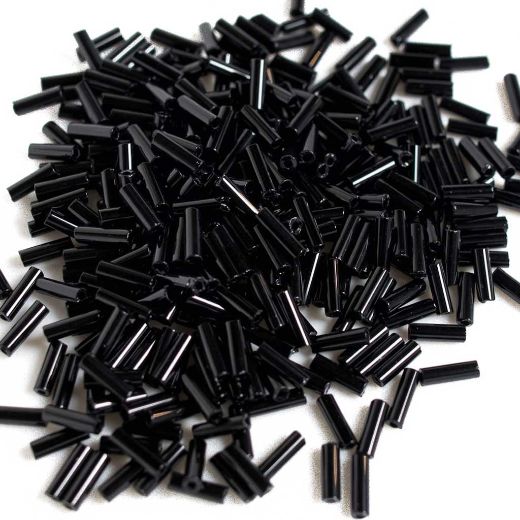 #3 Black Opaque Bugles