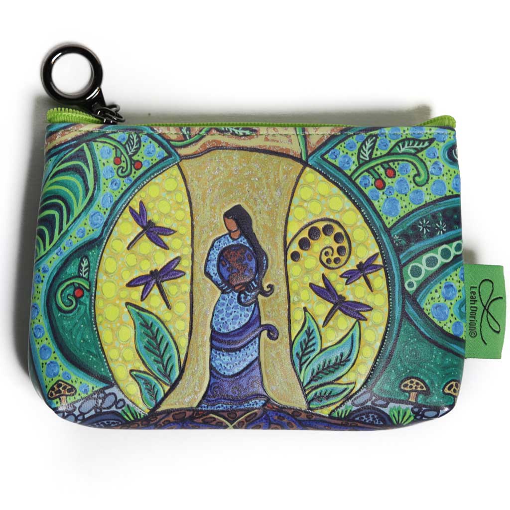 'Strong Earth Woman' Coin Purse by Leah Dorion
