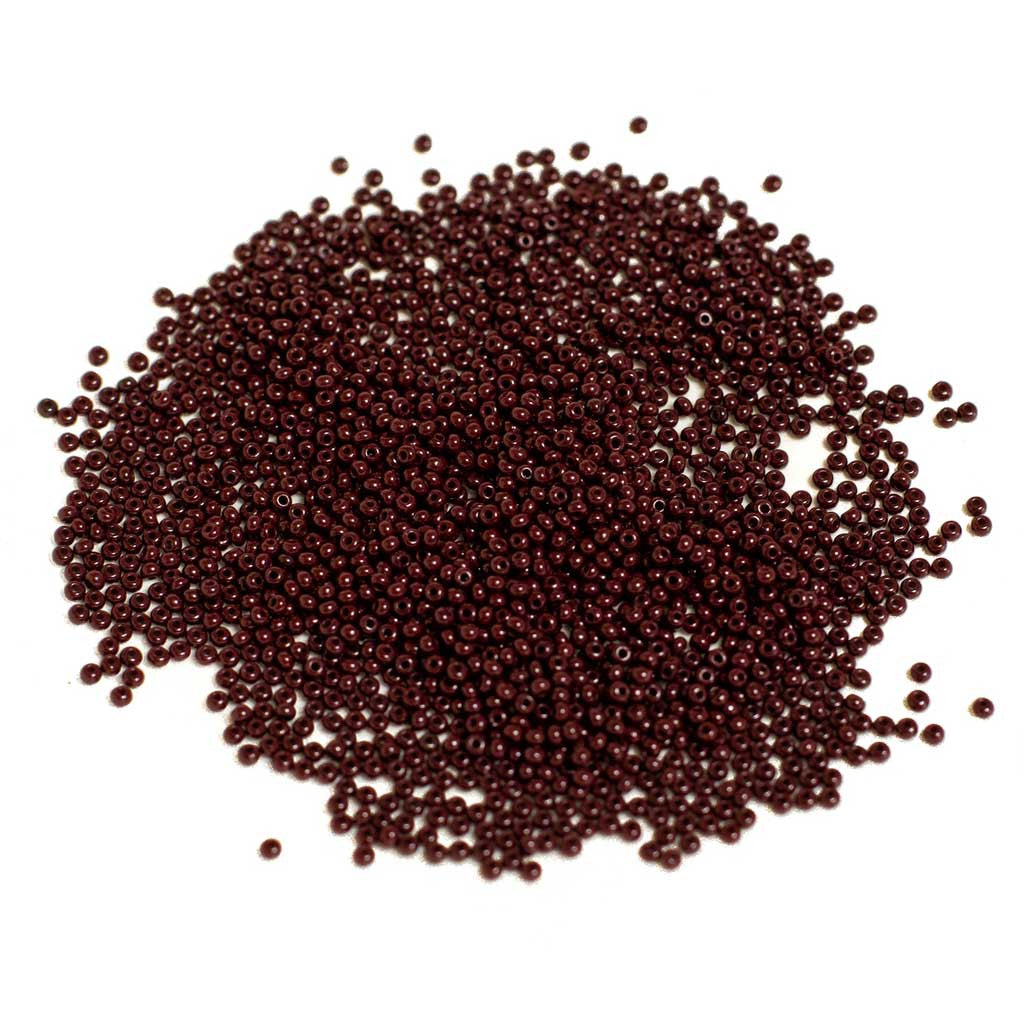 Dark Brown Opaque - Beaded Dreams
