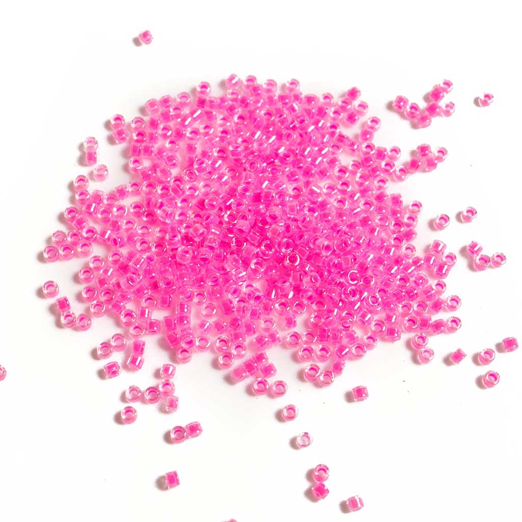 Light Pink Luminous Neon - Delicas