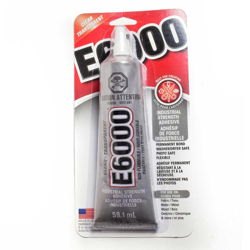 E6000 Industrial Strength Adhesive Permanent Bond Glue From USA 59.1ml 