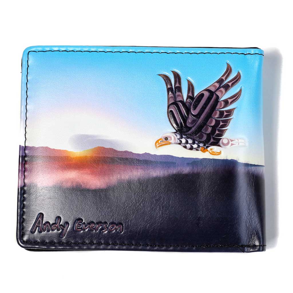 'Flight' Wallet by Andy Everson