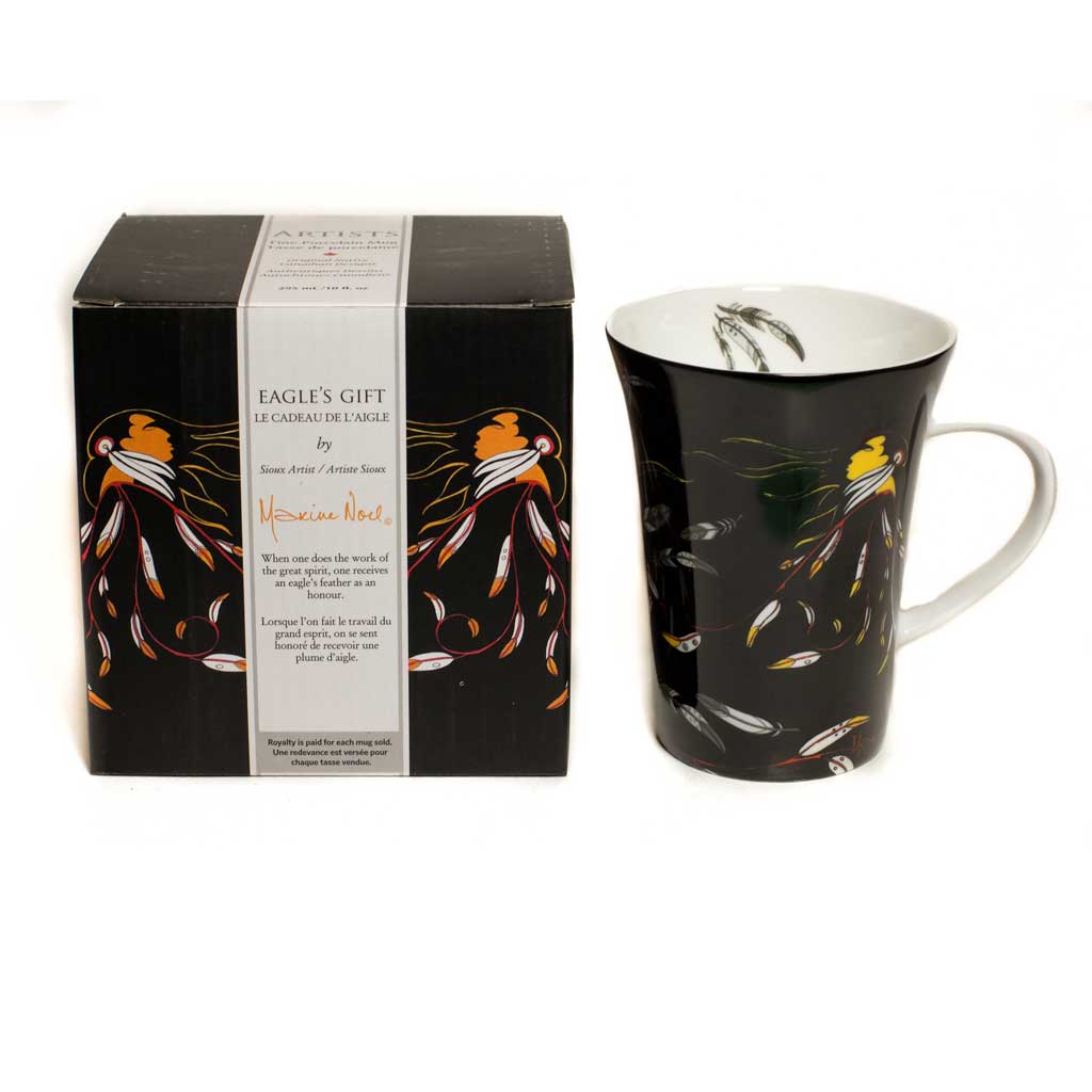'Eagle's Gift' mug by Maxine Noel