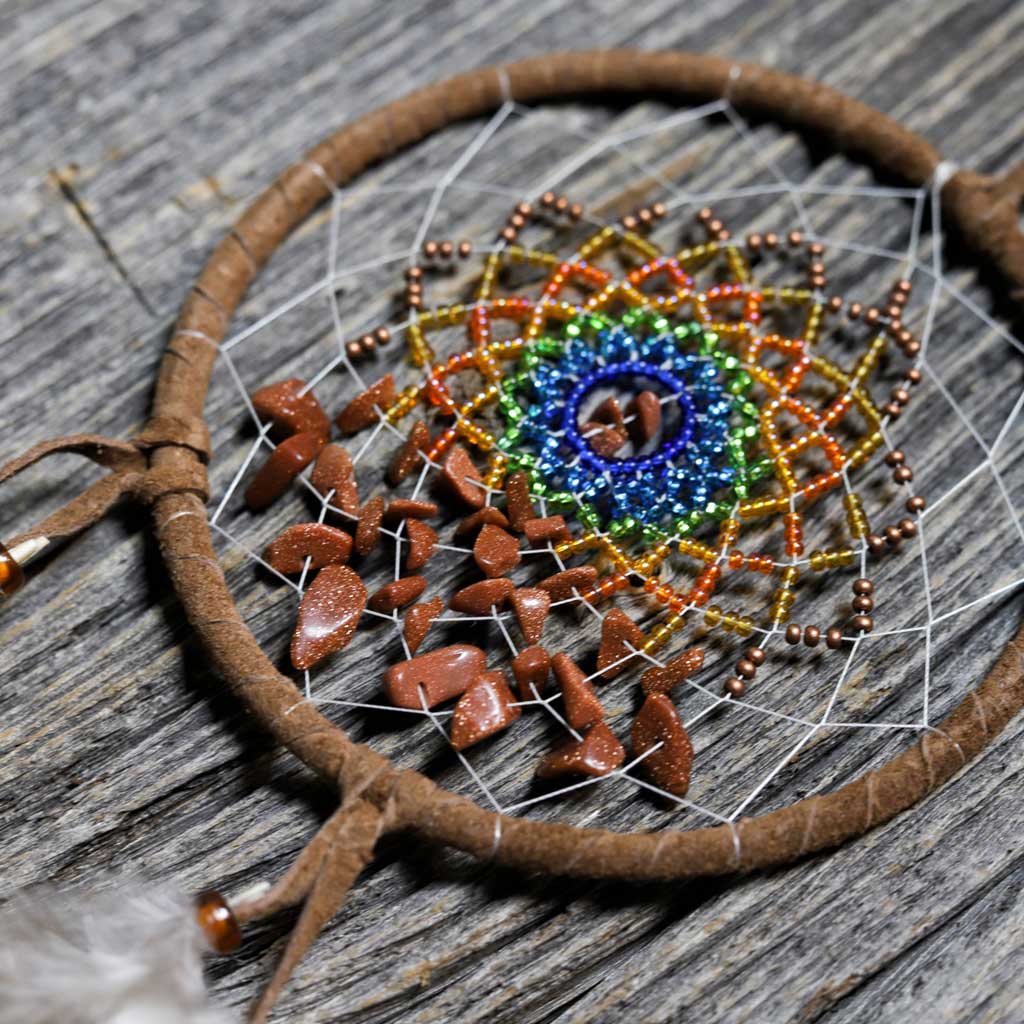 'Energy Flow Sun' Dreamcatcher
