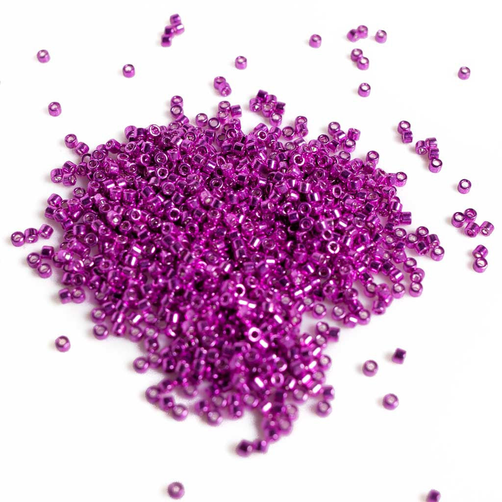 Fuchsia Opaque Galvanized Dyed - Delicas