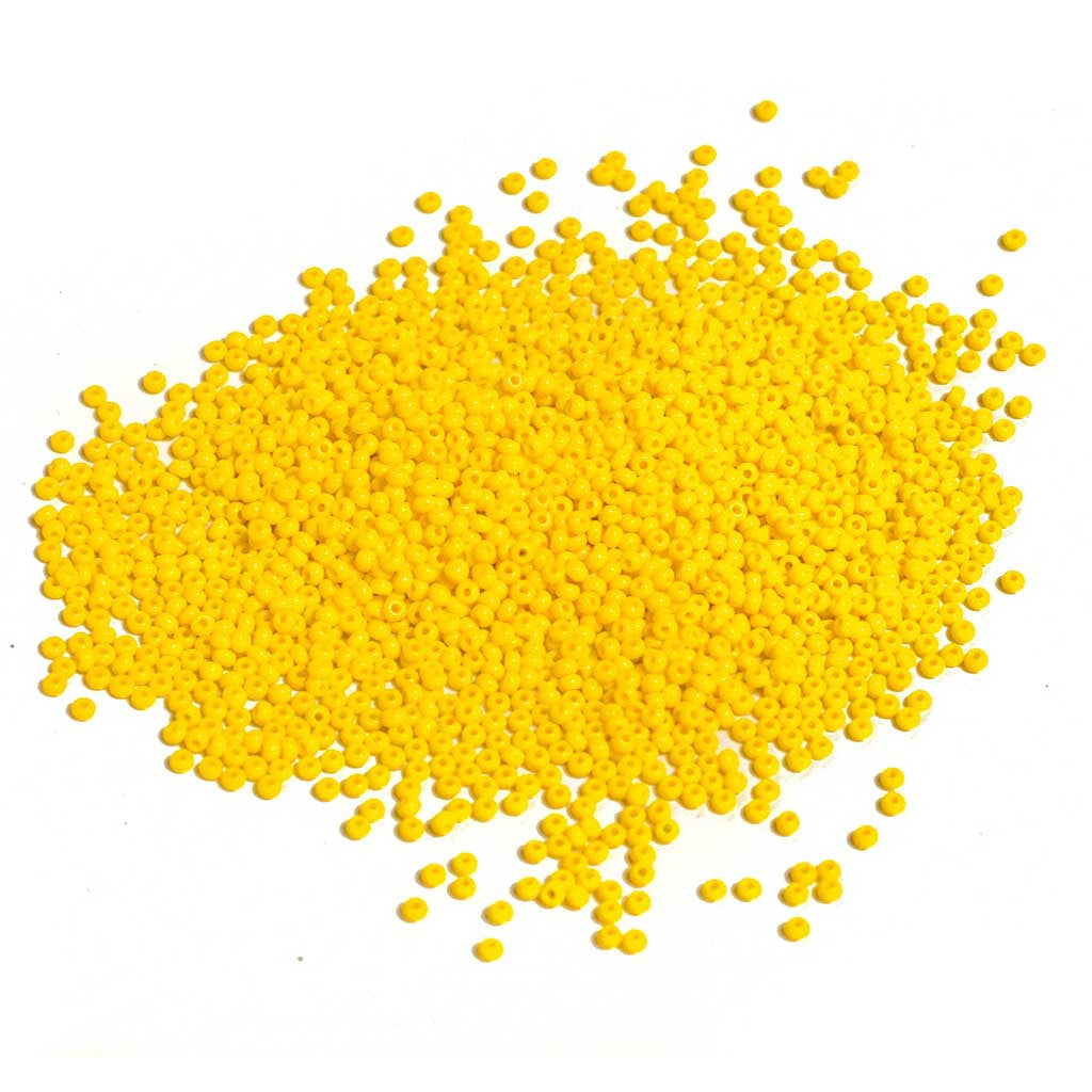 Gold Yellow Opaque - Beaded Dreams

