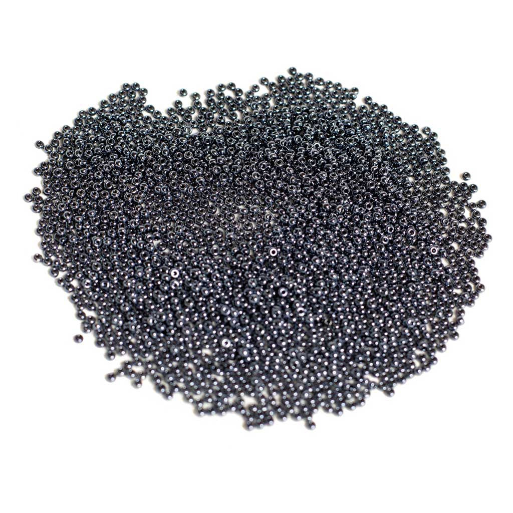 Metallic Gunmetal - Beaded Dreams
