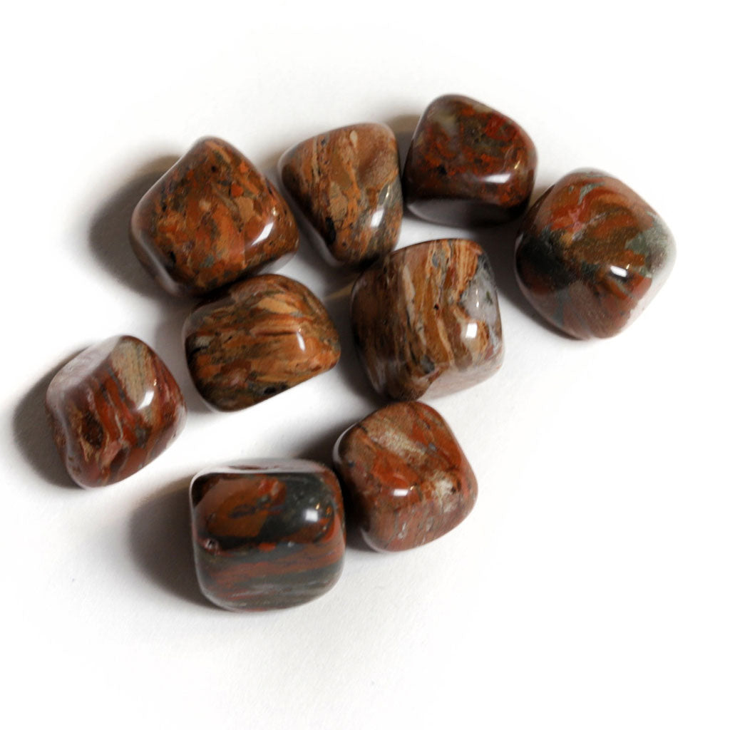 Breciated Jasper Tumblestone
