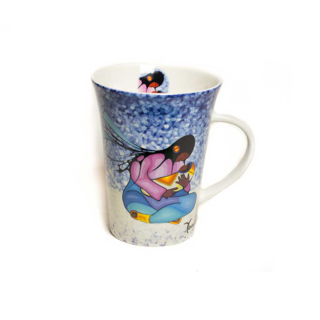 &#39;Joyous Motherhood&#39; mug by Cecil Youngfox
