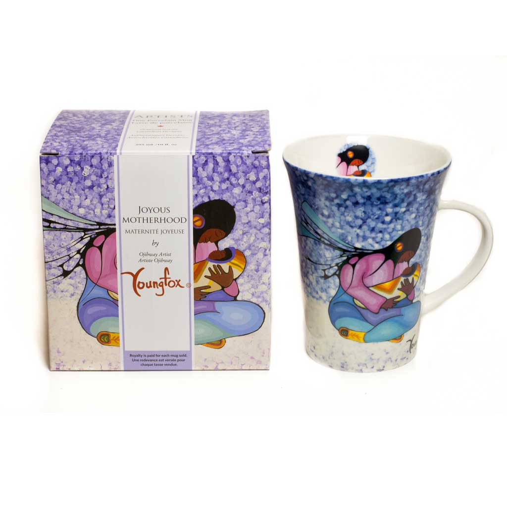 'Joyous Motherhood' mug by Cecil Youngfox