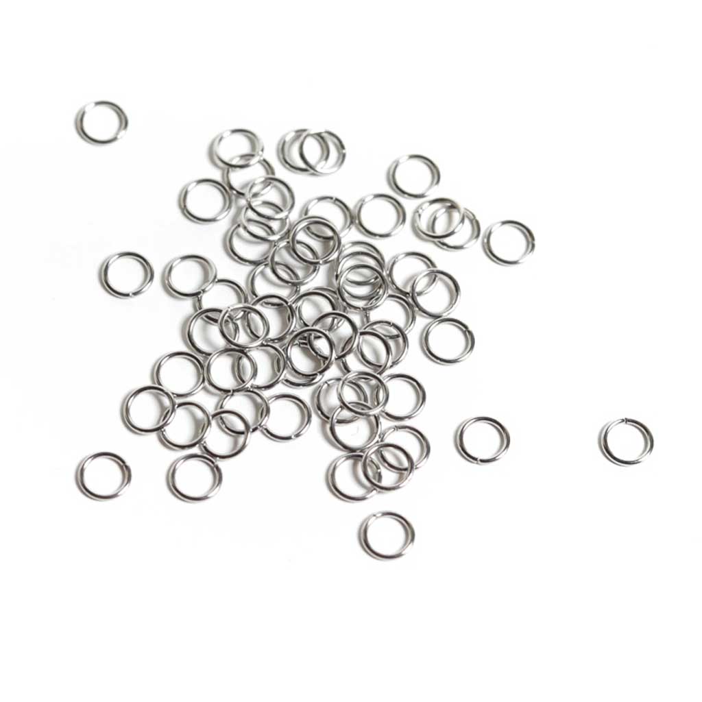 Stainless Steel Jump Rings - 6mm