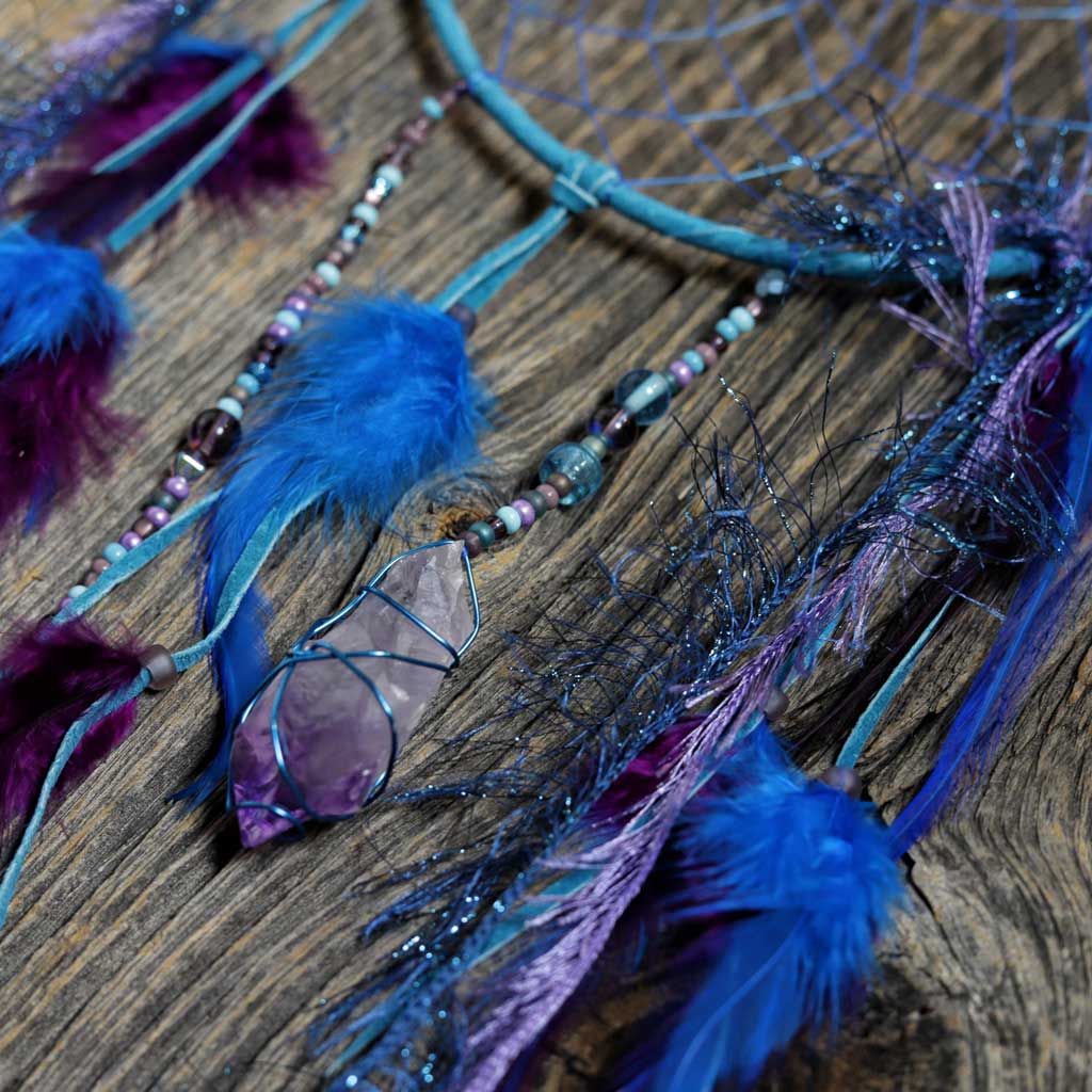 Turquoise w/ Amethyst Dreamcatcher