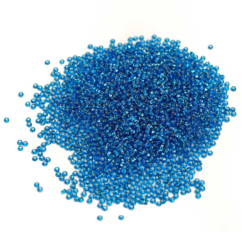 Light Blue Silverlined - Beaded Dreams
