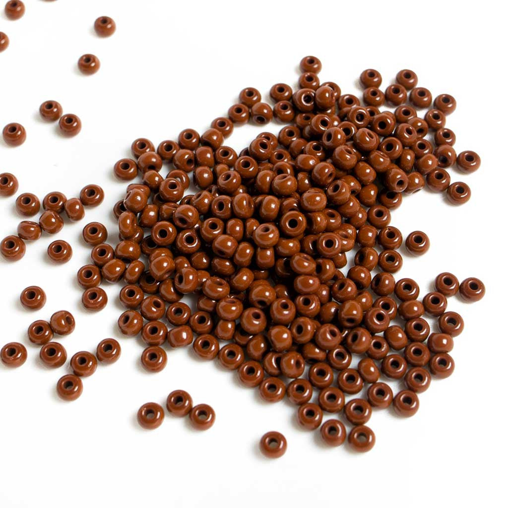 Light Brown Pony Beads