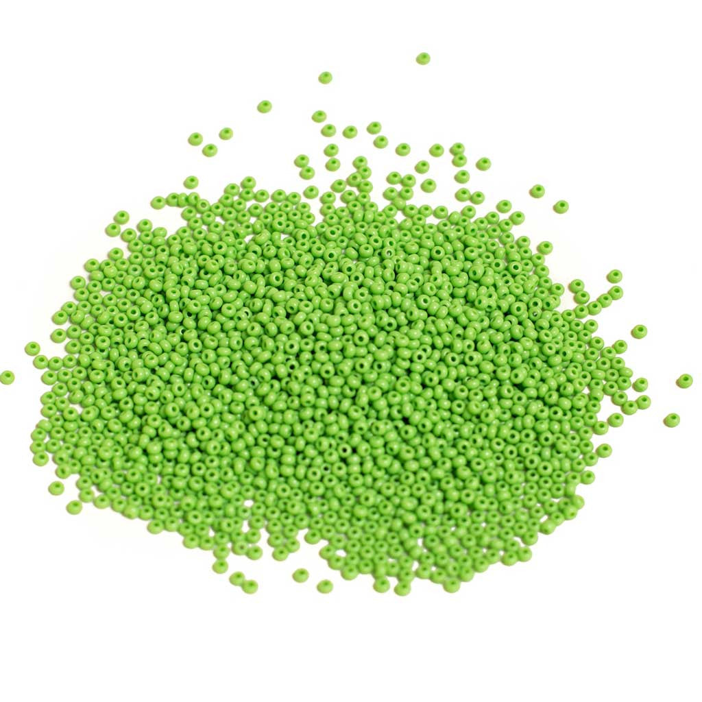 Light Green Opaque - Beaded Dreams
