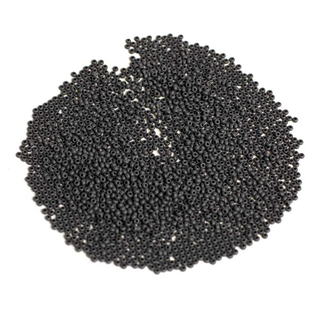 Matte Black Opaque - Beaded Dreams

