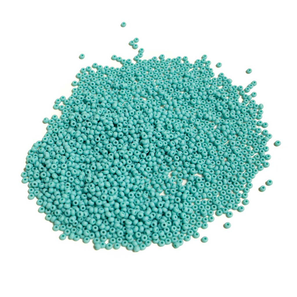 Turquoise Matte Opaque - Beaded Dreams
