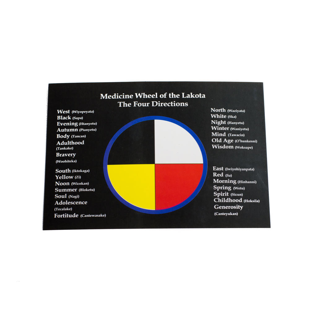 Medicine Wheel Card - Beaded Dreams
