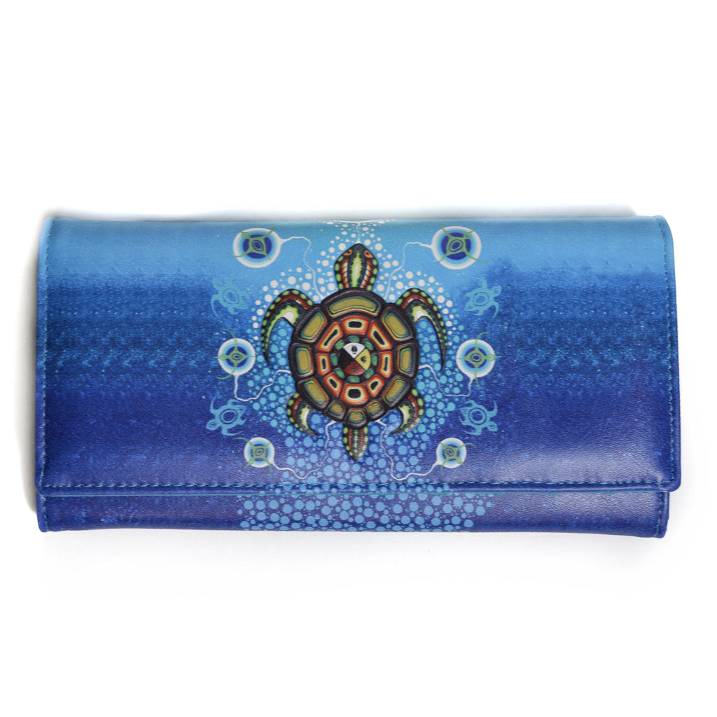 'Medicine Turtle' Wallet by James Jacko