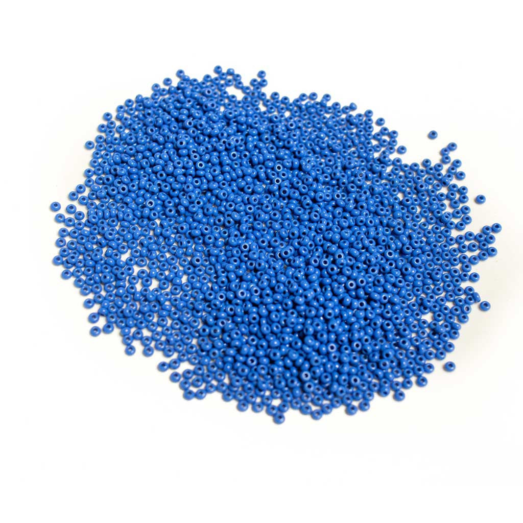 Medium Blue Opaque - Beaded Dreams
