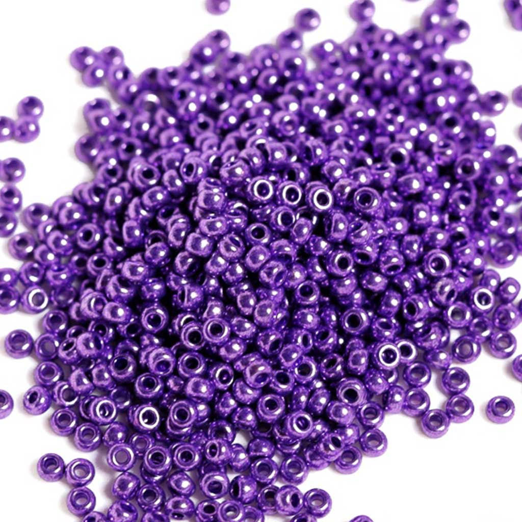 Metallic Purple - Size 8/0 Seedbeads