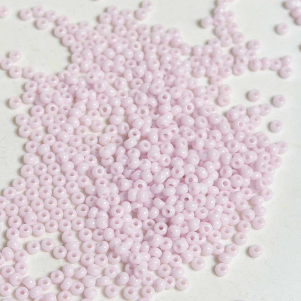 Opaque Natural Pink - Size 8/0 Seedbeads